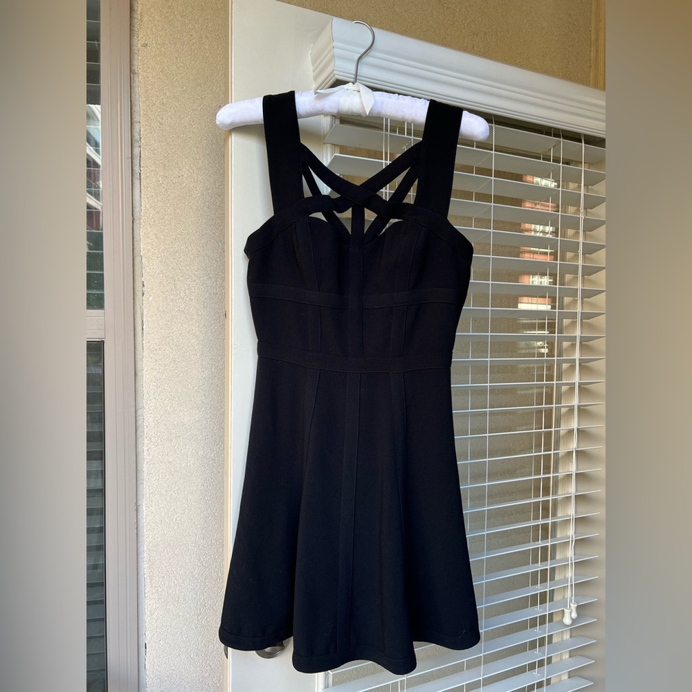 BCBG MAXAZRIA Black Cocktail Dress